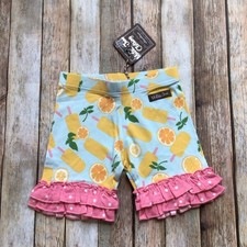 NWT Matilda Jane Orange You Glad Shorties Sz 4