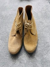 Genuine British Army Issue Soldier Desert Nubuck Suede DMS Sole Ankle Boots 9M