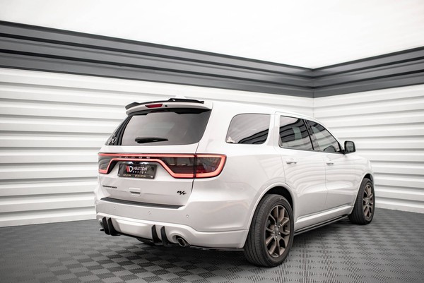 Heckansatz Diffusor V.1 Passend FüR Dodge Durango RT Mk3 Schwarz Matt-image