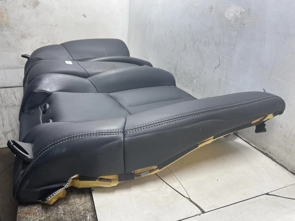 2011 NISSAN MAXIMA REAR UPPER 2ND ROW LOWER SEAT CUSHION COVER LEATHER OEM+ - Image 3 of 4