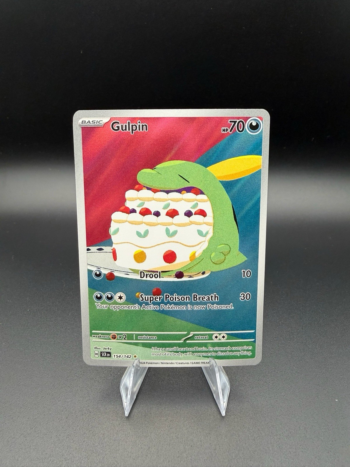 Gulpin 2024 Scarlet & Violet: Stellar Crown #154/142 Illustration Rare Price  Guide - Sports Card Investor