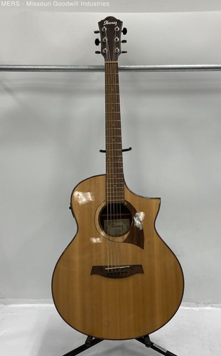 Ibanes Brown Wooden Acoustic Guitar