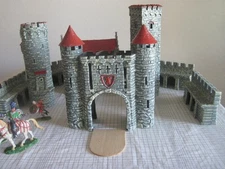 Hausser Elastolin Medieval Castle made in Germany