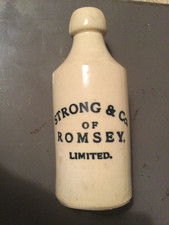Strong & Co of Romsey Limited Ginger Beer Bottle. Clean example