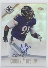 2012 Limited Phenom Monikers Gold 20/25 Courtney Upshaw #162 Auto 0f8
