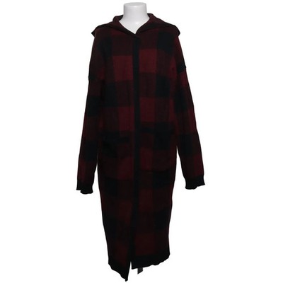 Black Premium by EMP, Strickjacke, Damen, Größe: 3XL, Schwarz/Rot #4p5