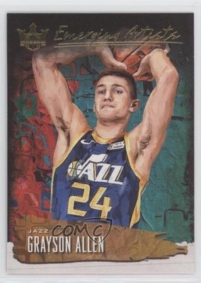 2018-19 Panini Court Kings Emerging Artists Grayson Allen #17 no9