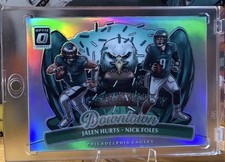 2025 Panini Donruss Optic - Dual Downtown - Jalen Hurts - Nick Foles - CASE HIT