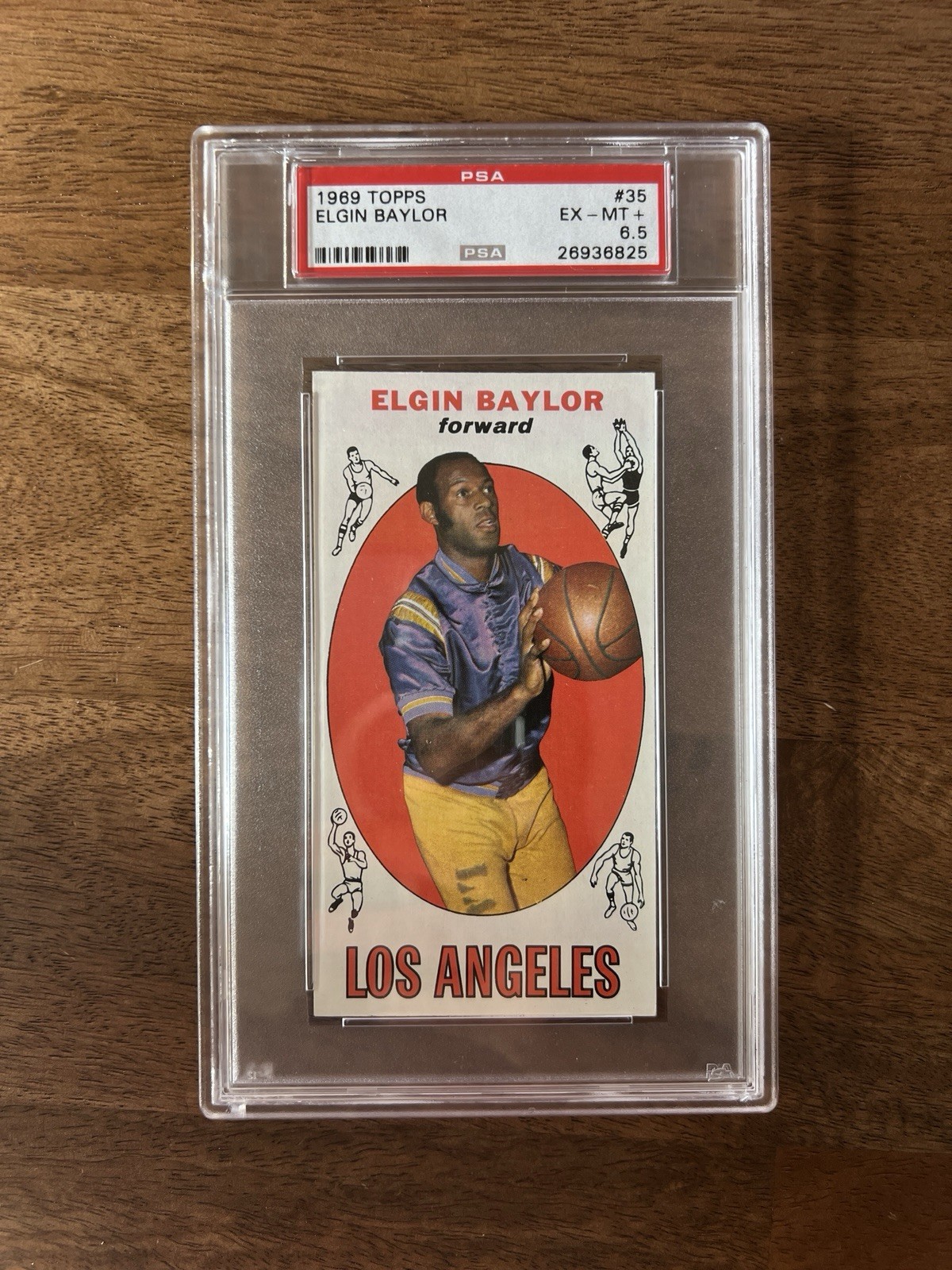 1969-70 Topps Elgin Baylor #35 PSA 6.5