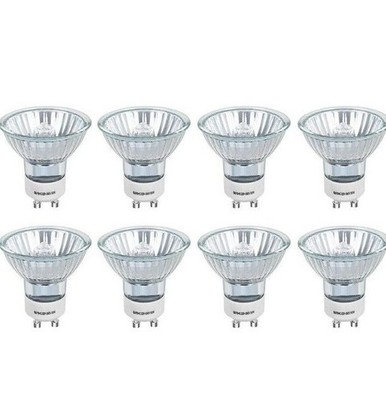 8 X ACORN Solution Halogenstrahler Glühbirnen  50W 230V  2800K warmweiß 8 stüks