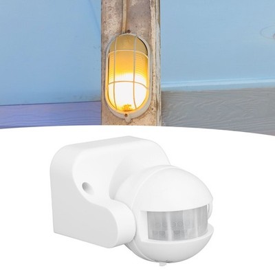 Wall Mounted Motion Sensor Automatic Dusk to Dawn Spherical PIR Sensor Outdoor