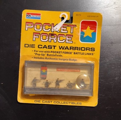 Monogram Die Cast Vietcong Guerrillas Pocket Force Toy Soldiers 8073