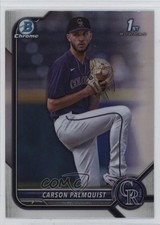 2022 Bowman Draft Chrome Refractor Carson Palmquist #BDC-31 1t44
