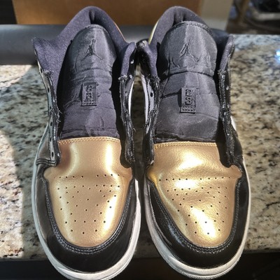 Nike Jordan 1 Low I Gold Toe CQ9447-700 Size 11 III XI XII | eBay