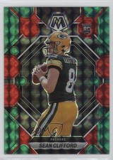 2023 Panini Mosaic Rookies Choice Red & Green Prizm Sean Clifford #361 15ej