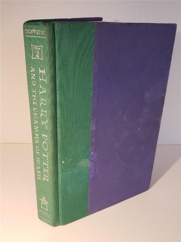 HARRY POTTER and The Chamber of Secrets JK Rowling HC Book Scholastic 1998 Year2 - Picture 2 of 4