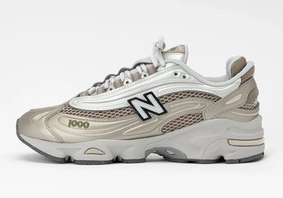 New Balance 1000 Mens Size 9 Arid Stone Light Silver Metallic