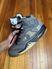 Taglia 8,5 - Jordan 5 Retro SP x Off-White Mid Mussola