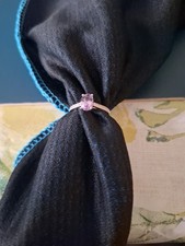 Amethyst Ring in weißgold mit Stempel