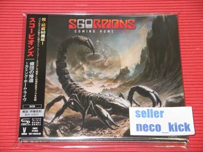 11B SCORPIONS COMING HOME LIVE JAPAN 2 SHM CD | eBay