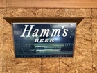 Vintage Hamm's Lighted Beer Sign 50s /60s The Refreshingest ! 30” X 16” Rare