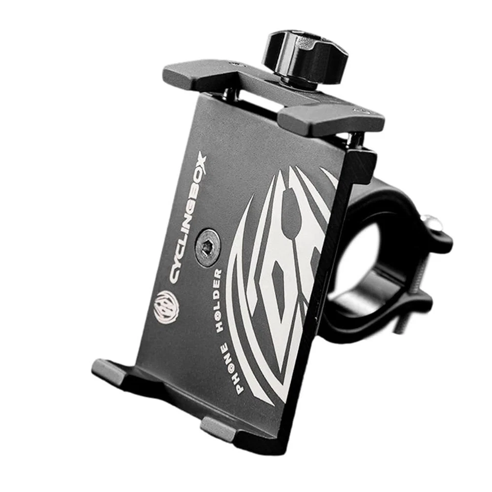 PORTA TELEFONO CELLULARE PER MOTO BICI SCOOTER SUPPORTO SMARTPHONE UNIVERSALE - Immagine 2 di 4