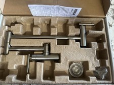 Kohler K-35745-VS Contemporary Style Wall-Mount Pot Filler, Vibrant Stainless