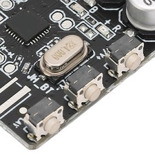 BT Receiver Board BT 5.0 Stereo Amplifier Board With Button Control For DIY Blac