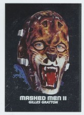 2009-10 In The Game Between Pipes Masked Men II Silver Gilles Gratton New York