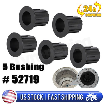 #ad #ad 52719 Bushing For Whirlpool Amana Admiral Washer Fixes Basket Wobble 5PCS Black $56.99
