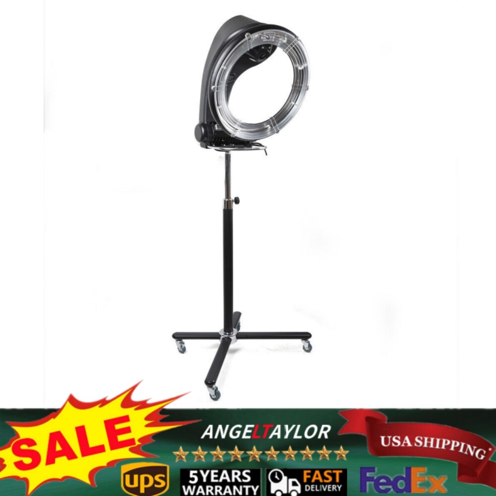 Salon Infared Lamp Hair Hood Dryer Processor Temp Perm Color Heater 6
