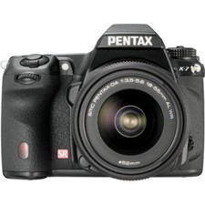 Pentax K-7 Black DSLR digital with 18-55mm AL WR Kit Brand New 17831 READ