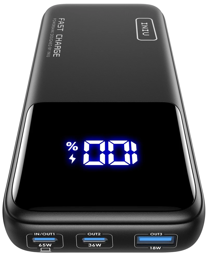 Power Bank, 20000mAh 65W USB C Laptop Portable Charger, PD QC Fast Charging 3... Power Bank, 20000mAh 65W USB C Laptop Portable Charger, PD QC Fast Charging 3...
