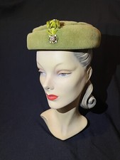 1940s / 50s Patrice Label Hat Made In Italy