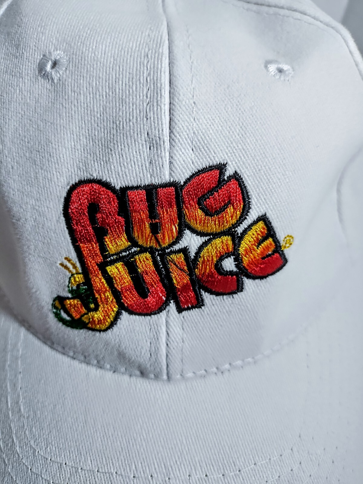 Bug Juice Cap Hat White Adjustable Promotional It… - image 2