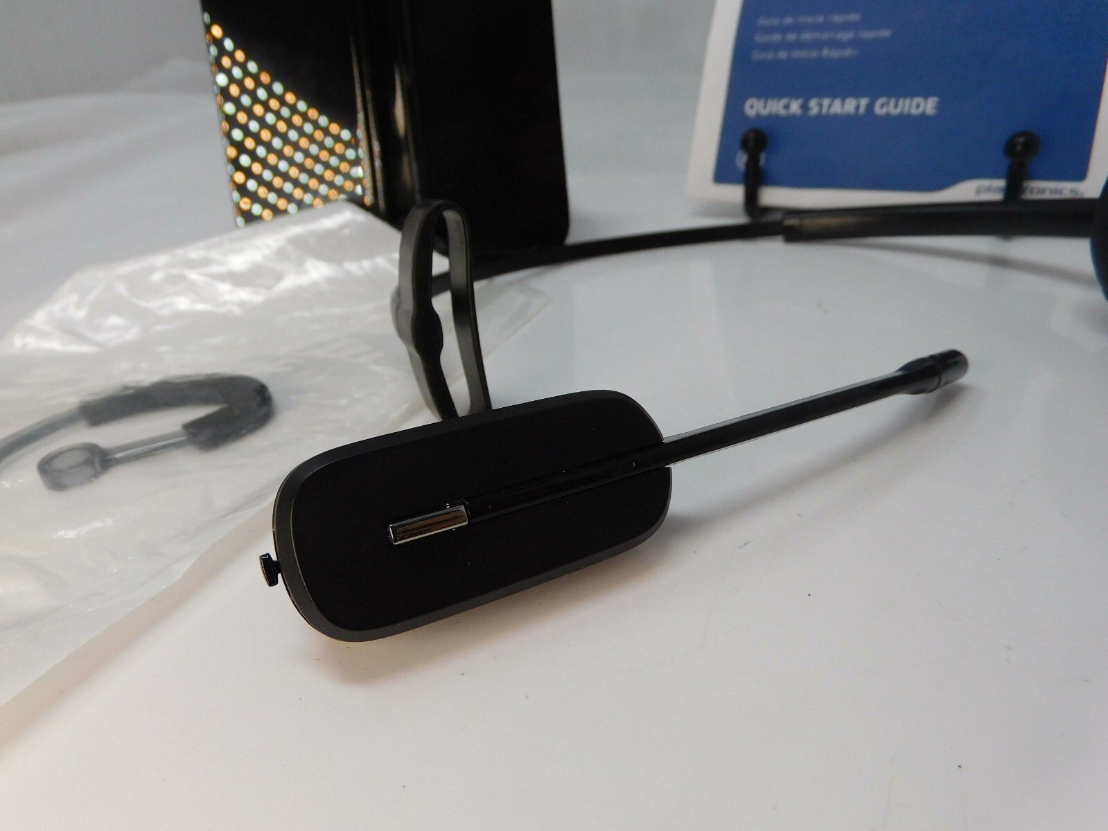 Plantronics CS540 Wireless Headset Black No Power Cable eBay