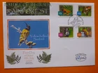 2003 ALPHA NATURE OF AUSTRALIA RAINFOREST 4 STAMPS FDC P&S