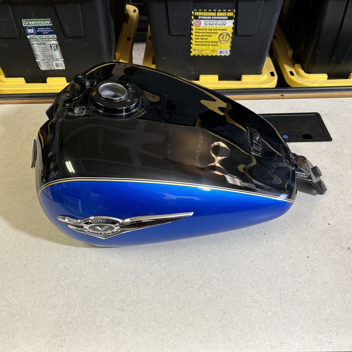 2009 Kawasaki Vulcan Voyager VN 1700 Fuel Gas Tank | eBay