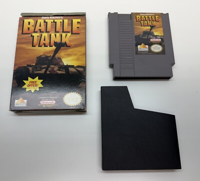 Battletank Absolute Entertainment Nintendo NES with Box, USA 1990