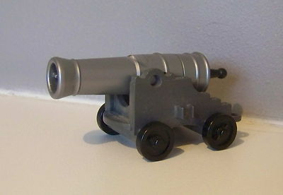 PLAYMOBIL PIRATES A3325 Canon Gris Clair /& Foncé Boulets Striés Bateaux 3860