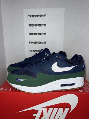 Nike Air Max 1 (Men’s 7 or Women’s 9) Nike Air Max 1 Men 7.5 / Women 9 Shoes Smoke Grey Suede  main image 2