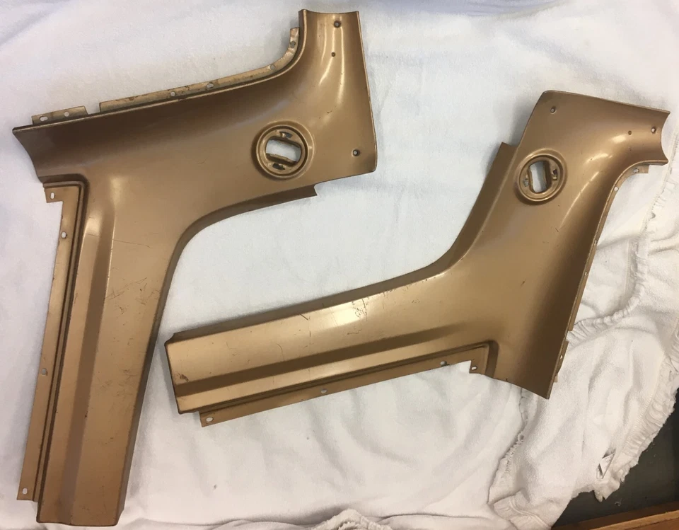 1967-69 Plymouth Barracuda FASTBACK Interior Sail Quarter Panels 1968 - Image 2 of 4