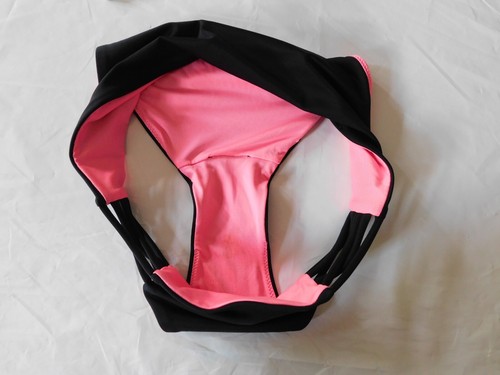 Victoria's Secret Bikini Swim Bottom Womens Black Bathing Suit Bottom Size Small - Picture 9 of 9