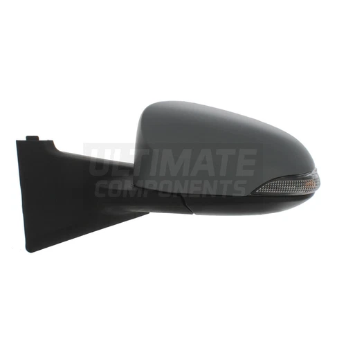 Fits Toyota Yaris Hatchback 2011-2014 Electric Wing Mirror Primed Passenger Side