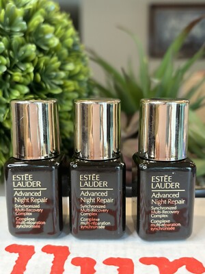 Lot of 3 Estee Lauder Advanced Night Repair Serum .24oz/ 7ml $50