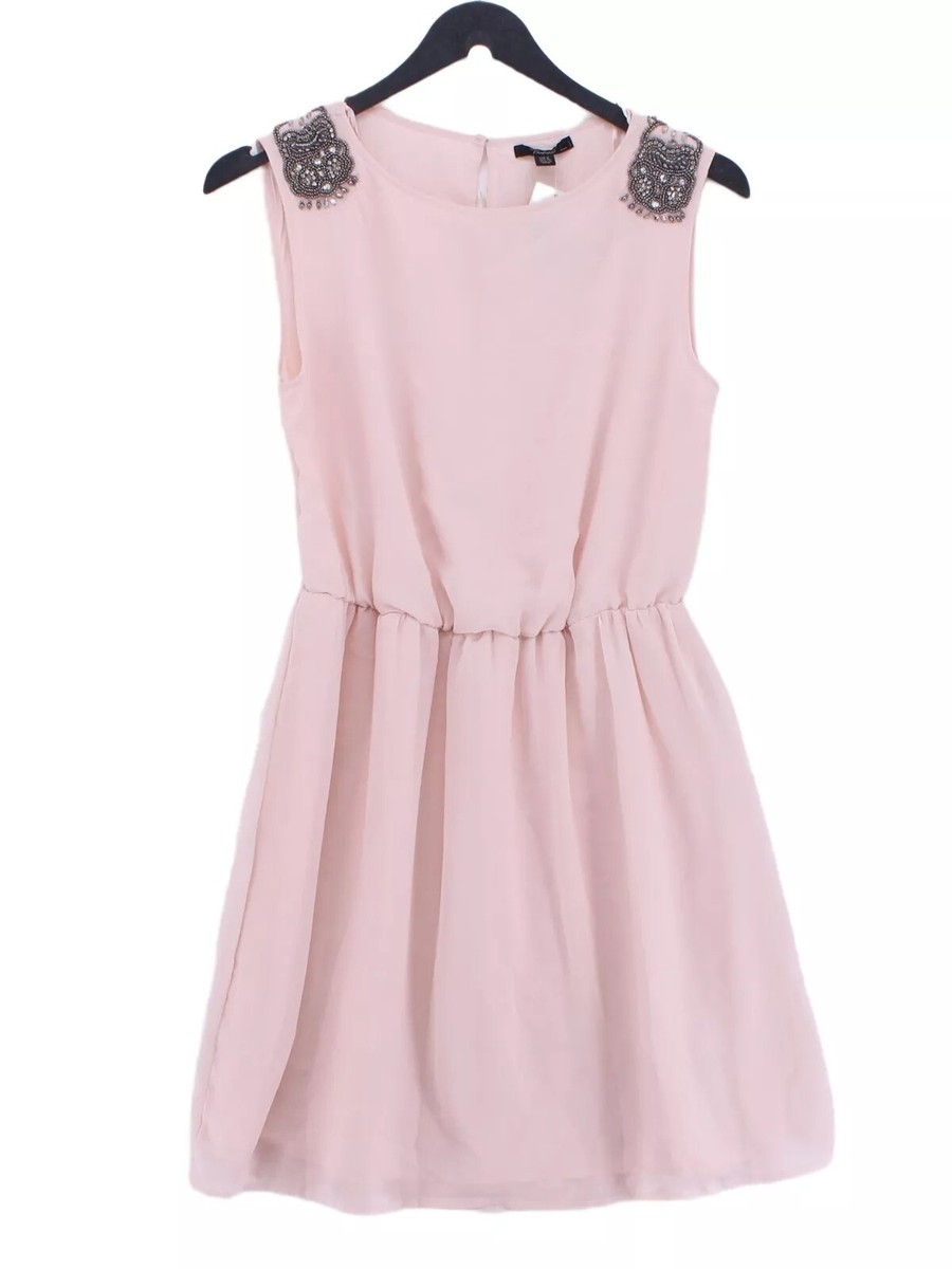 Pretty Pink Zara Trafaluc Fit n Flare Embellished Midi Dress Size XS EXTRA SMALL | eBay Pretty Pink Zara Trafaluc Fit n Flare Embellished Midi Dress Size XS EXTRA SMALL | eBay