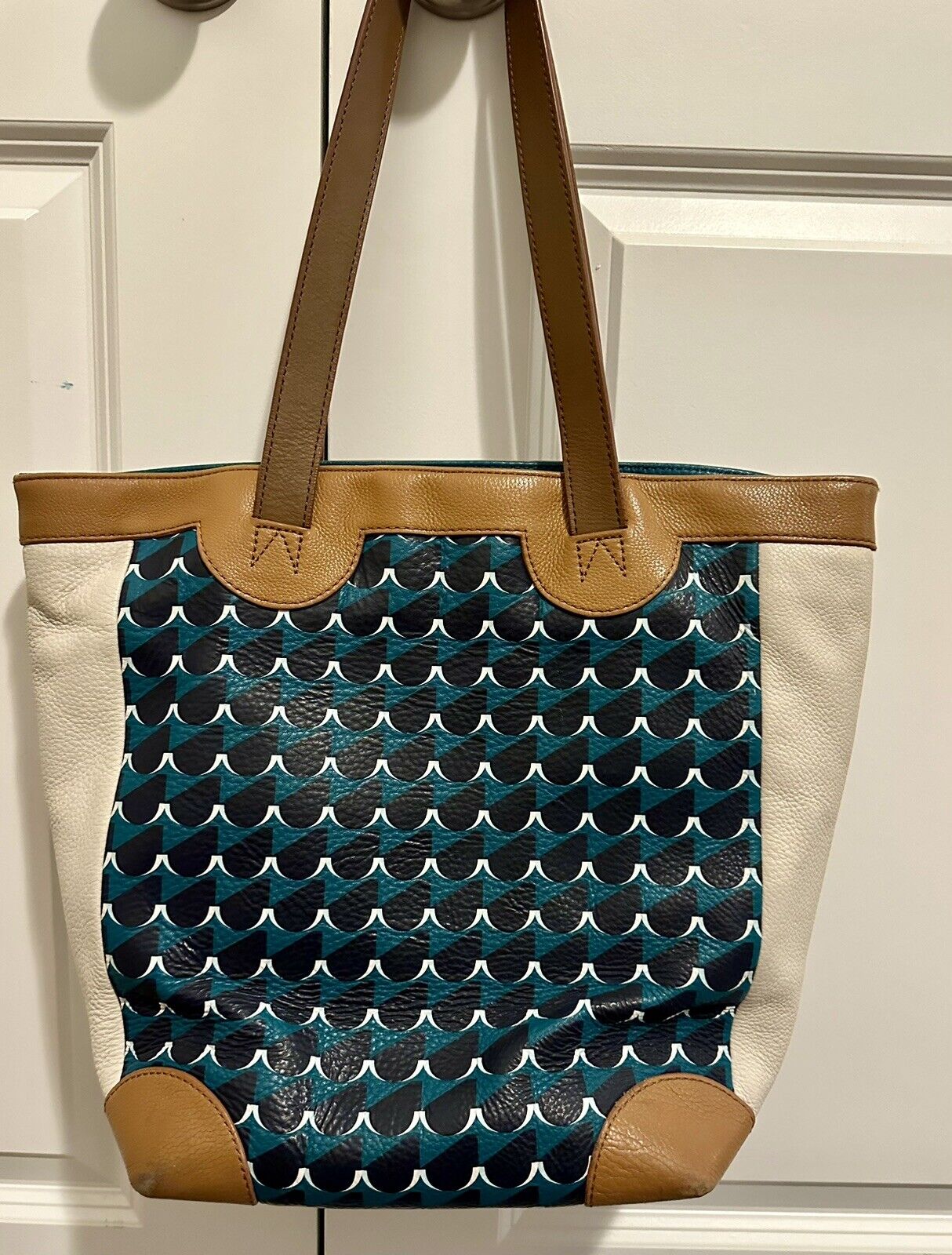 Fossil tote bag shoulder bag design Eley Kishimot… - image 5