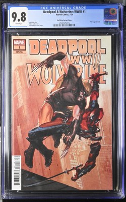 DEADPOOL WOLVERINE WWIII #1 CGC 9.8 Dell'Otto SURPRISE VARIANT 2024 RARE