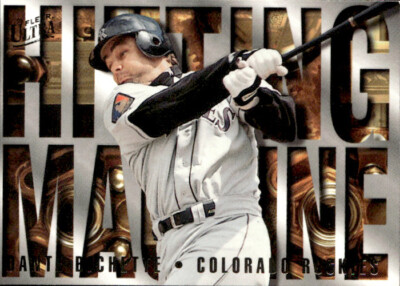 1995  Ultra Dante Bichette Hitting Machines 3
