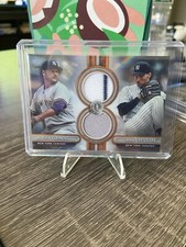 ROGER CLEMENS x ANDY PETTITTE 2024 Topps Tribute Yankees Orange Dual Relic 23/25